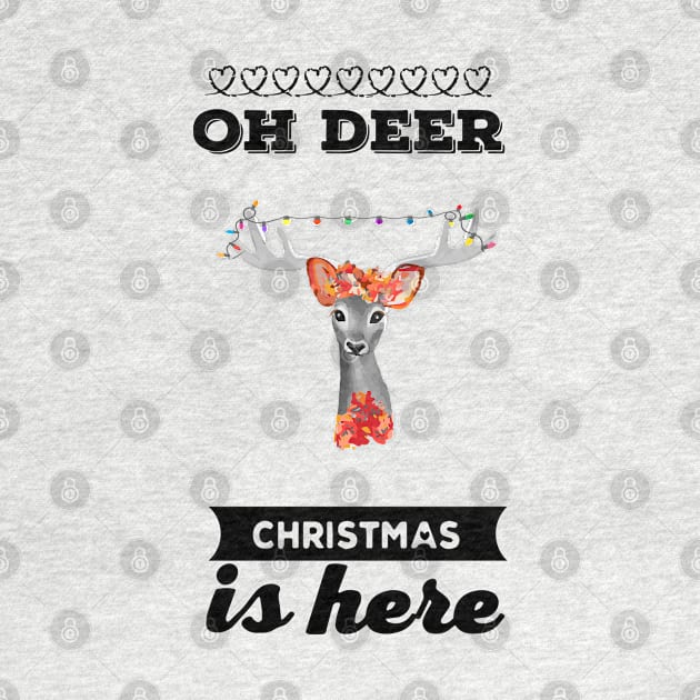 Merry Christmas dear deer sweater by Sunshineisinmysoul